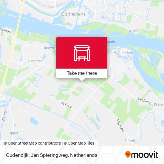 Oudendijk, Jan Spieringweg map