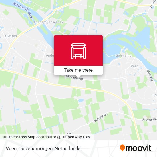 Veen, Duizendmorgen map