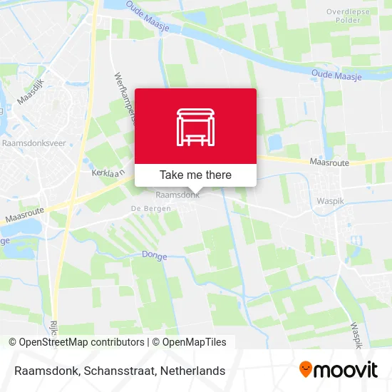 Raamsdonk, Schansstraat map