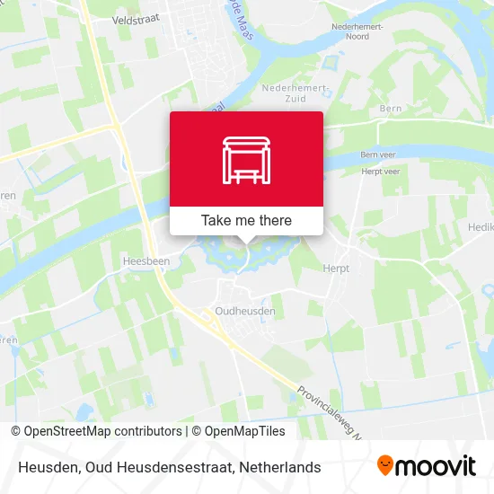 Heusden, Oud Heusdensestraat map