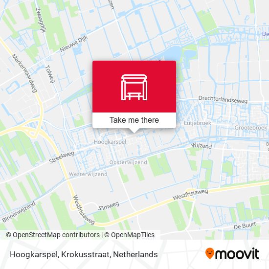 Hoogkarspel, Krokusstraat map