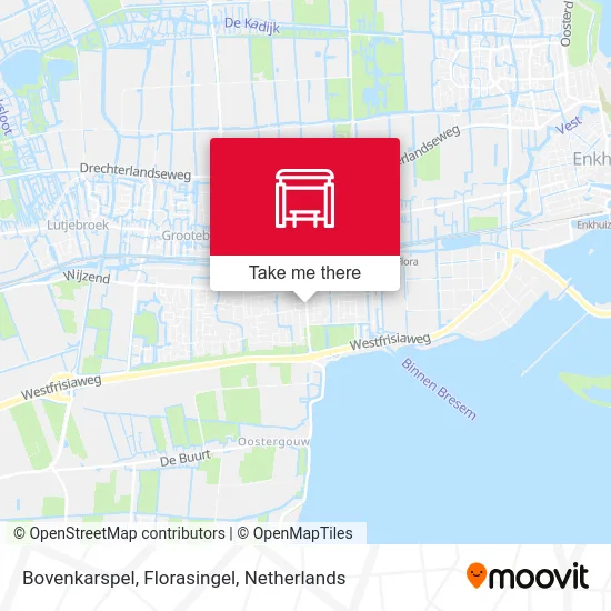 Bovenkarspel, Florasingel Karte