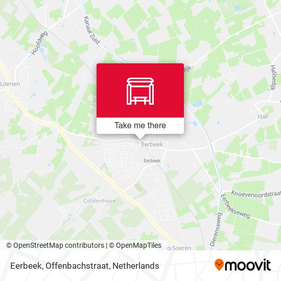 Eerbeek, Offenbachstraat map