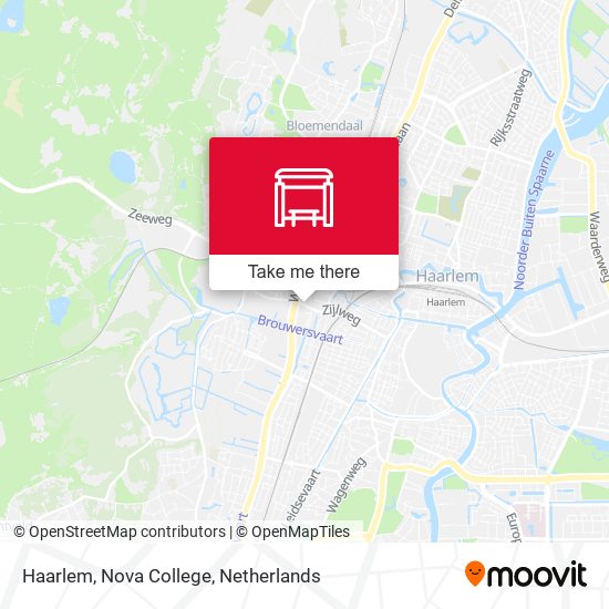 Haarlem, Nova College map