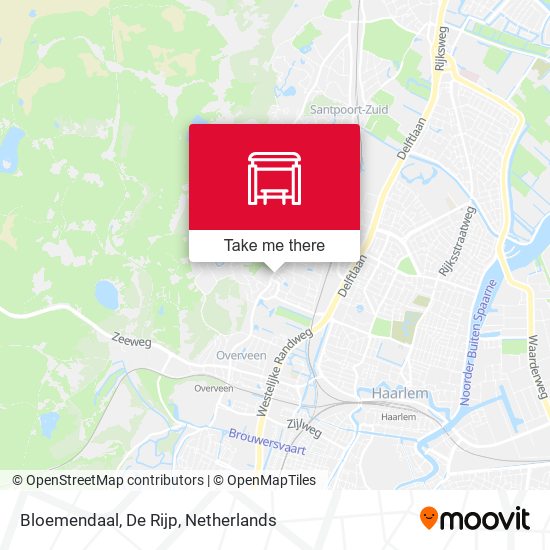 Bloemendaal, De Rijp map