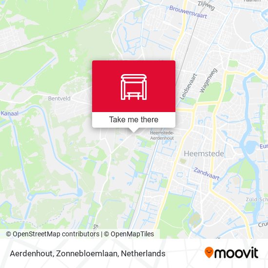 Aerdenhout, Zonnebloemlaan map