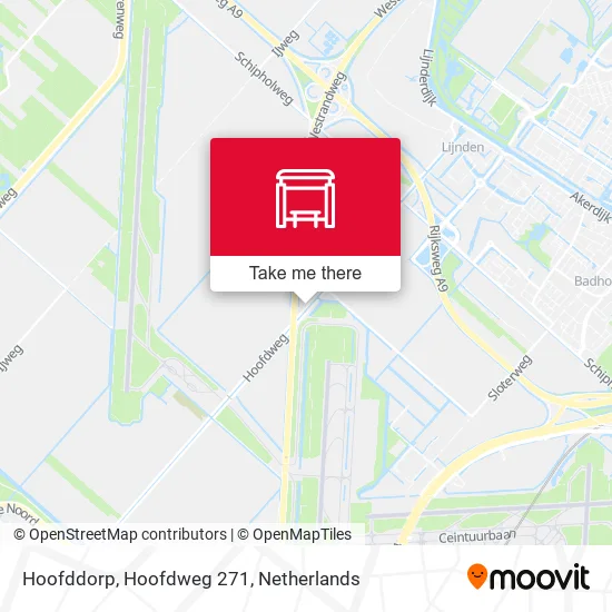 Hoofddorp, Hoofdweg 271 map