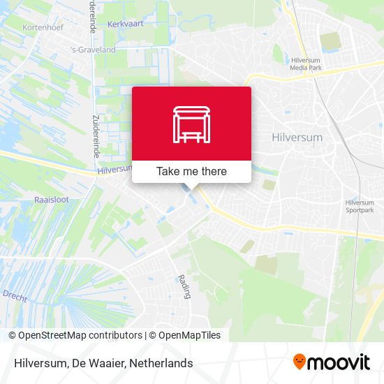 Hilversum, De Waaier map