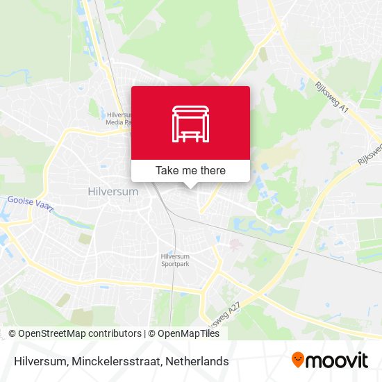 Hilversum, Minckelersstraat map