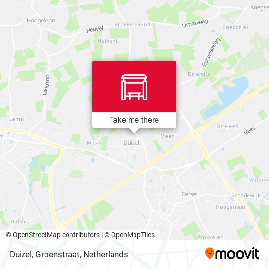 Duizel, Groenstraat map