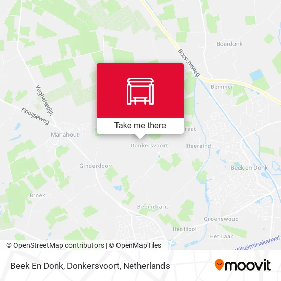 Beek En Donk, Donkersvoort map