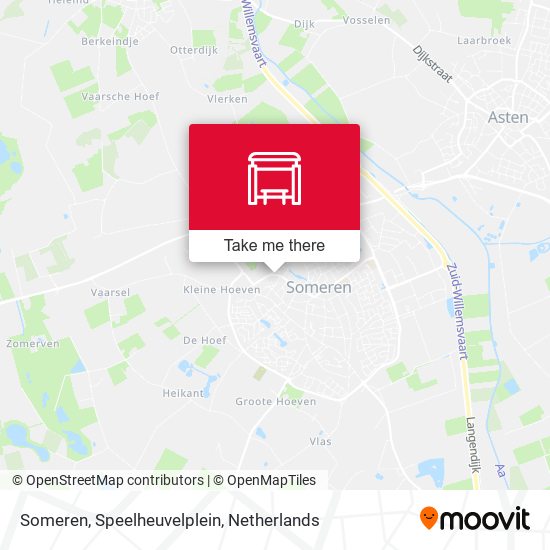Someren, Speelheuvelplein map