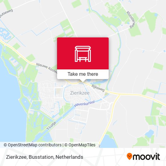 Zierikzee, Busstation map