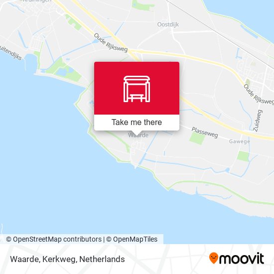 Waarde, Kerkweg map