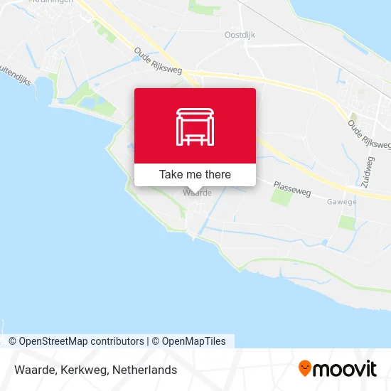 Waarde, Kerkweg Karte