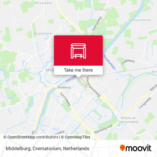 Middelburg, Crematorium map