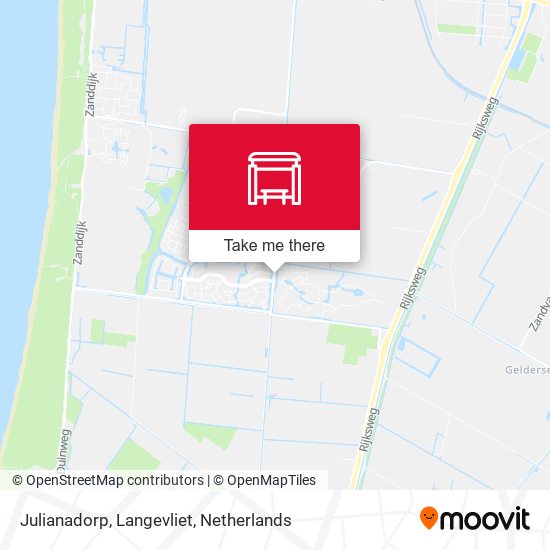 Julianadorp, Langevliet Karte