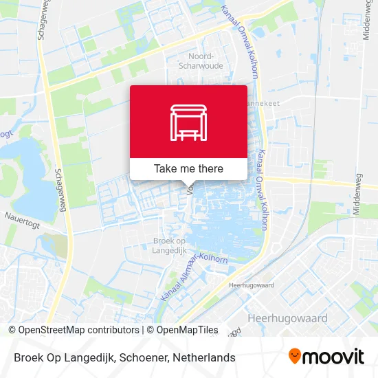 Broek Op Langedijk, Schoener map