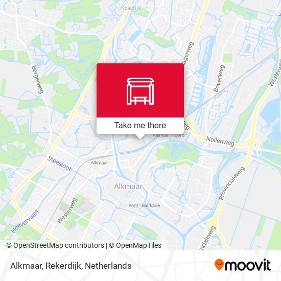 Alkmaar, Rekerdijk map