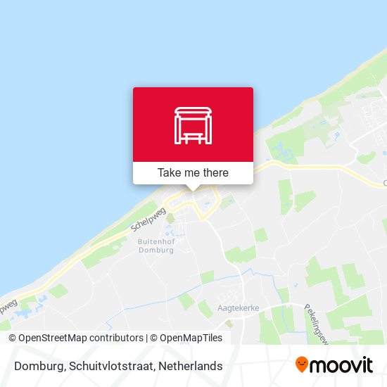 Domburg, Schuitvlotstraat map