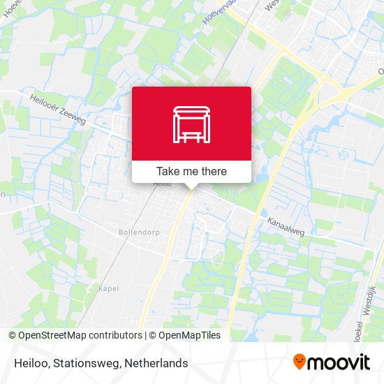 Heiloo, Stationsweg map