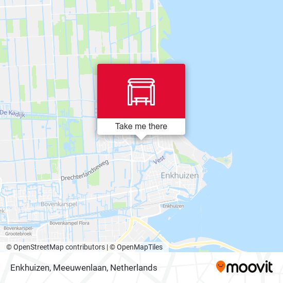 Enkhuizen, Meeuwenlaan map