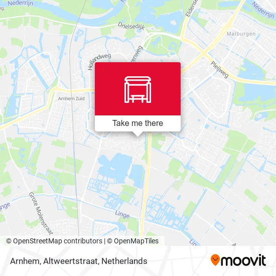Arnhem, Altweertstraat map