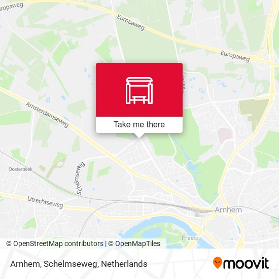 Arnhem, Schelmseweg map