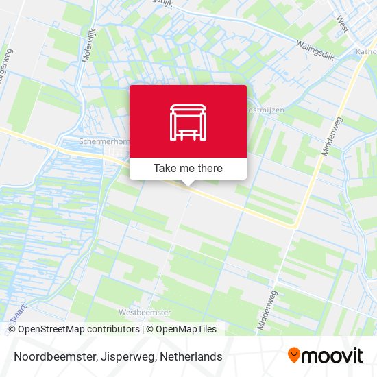 Noordbeemster, Jisperweg map