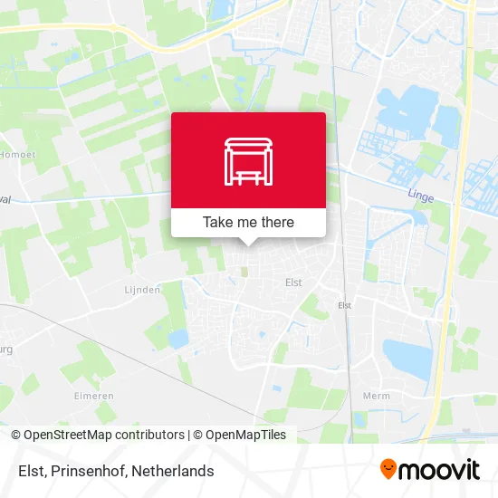 Elst, Prinsenhof map