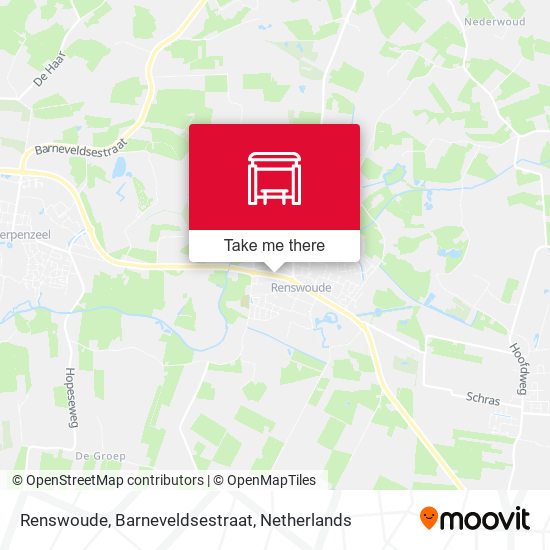 Renswoude, Barneveldsestraat map