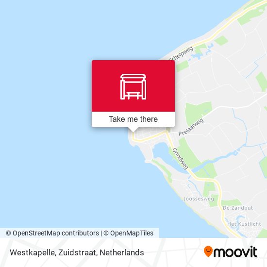 Westkapelle, Zuidstraat map