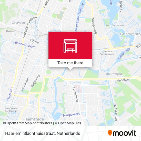 Haarlem, Slachthuisstraat map