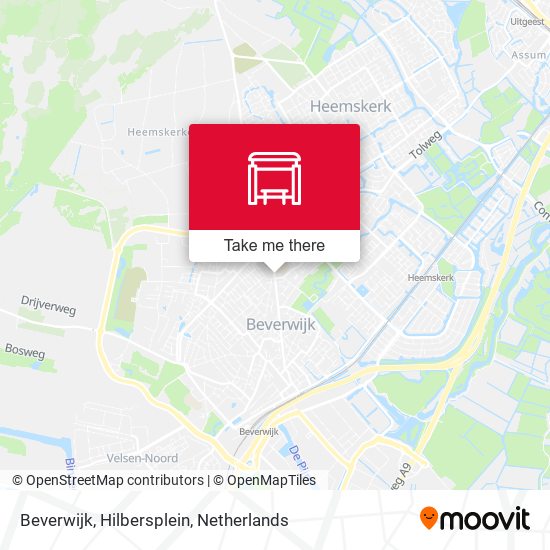 Beverwijk, Hilbersplein map