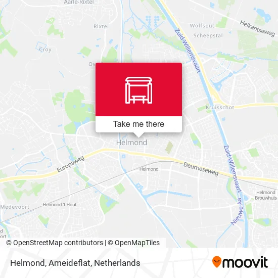 Helmond, Ameideflat map