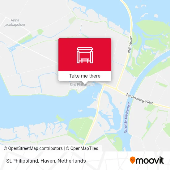 St.Philipsland, Haven map