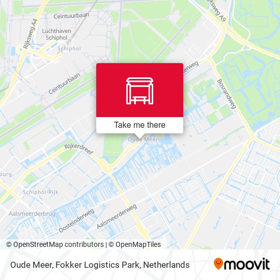 Oude Meer, Fokker Logistics Park map