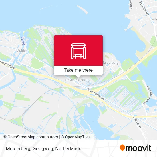 Muiderberg, Googweg Karte