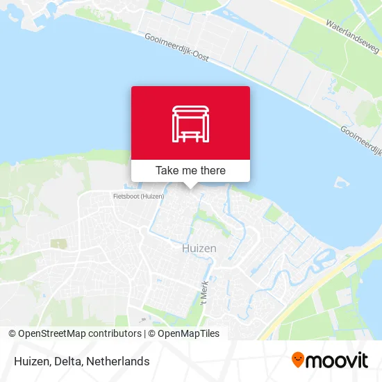 Huizen, Delta map