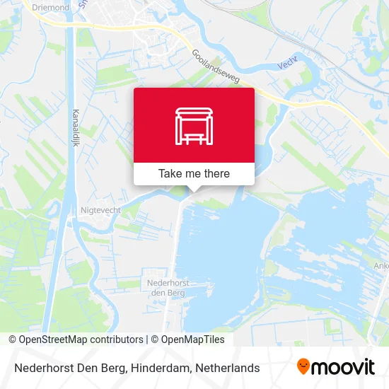 Nederhorst Den Berg, Hinderdam map