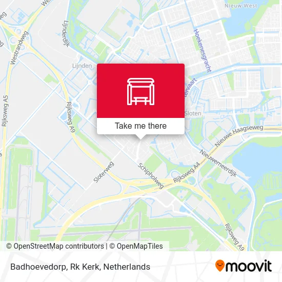 Badhoevedorp, Rk Kerk map