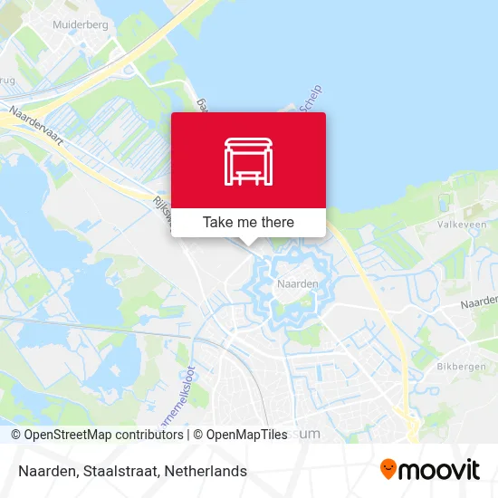 Naarden, Staalstraat map