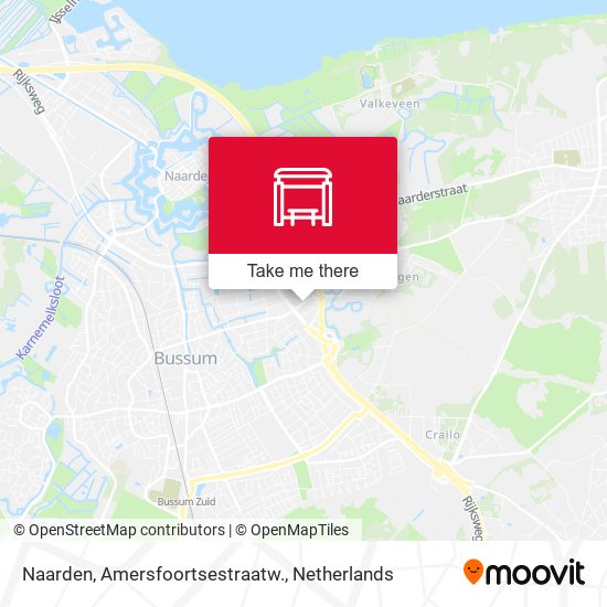 Naarden, Amersfoortsestraatw. map