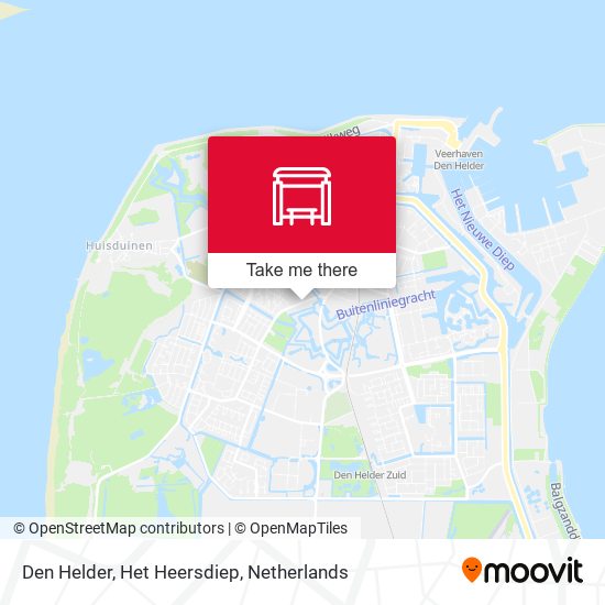 Den Helder, Het Heersdiep map