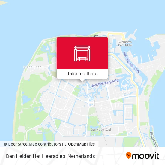 Den Helder, Het Heersdiep map