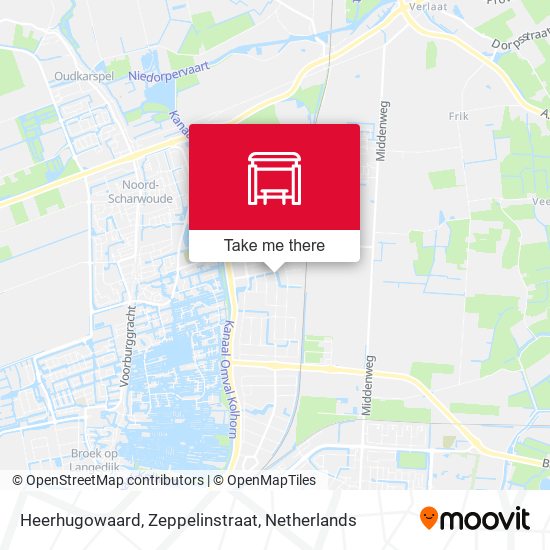 Heerhugowaard, Zeppelinstraat map