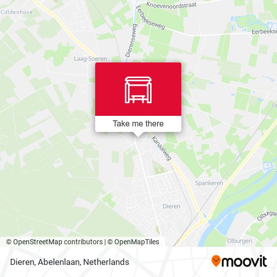 Dieren, Abelenlaan map