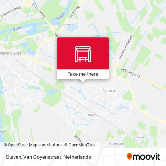 Duiven, Van Goyenstraat map