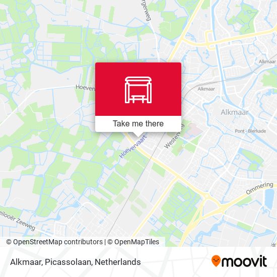 Alkmaar, Picassolaan map