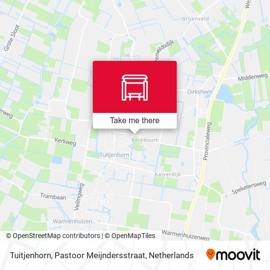 Tuitjenhorn, Pastoor Meijndersstraat map